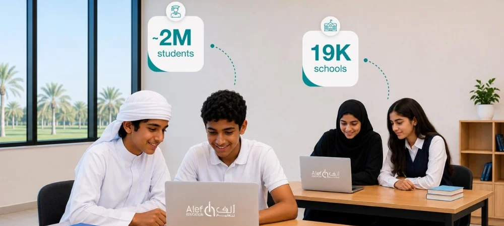 Alef Education nears historic milestone of two million registered students worldwide